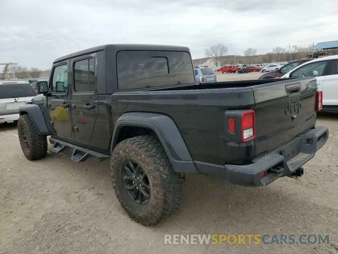 2 fotografías del automóvil dañado 1C6HJTAG8NL125550 JEEP GLADIATOR 2022
