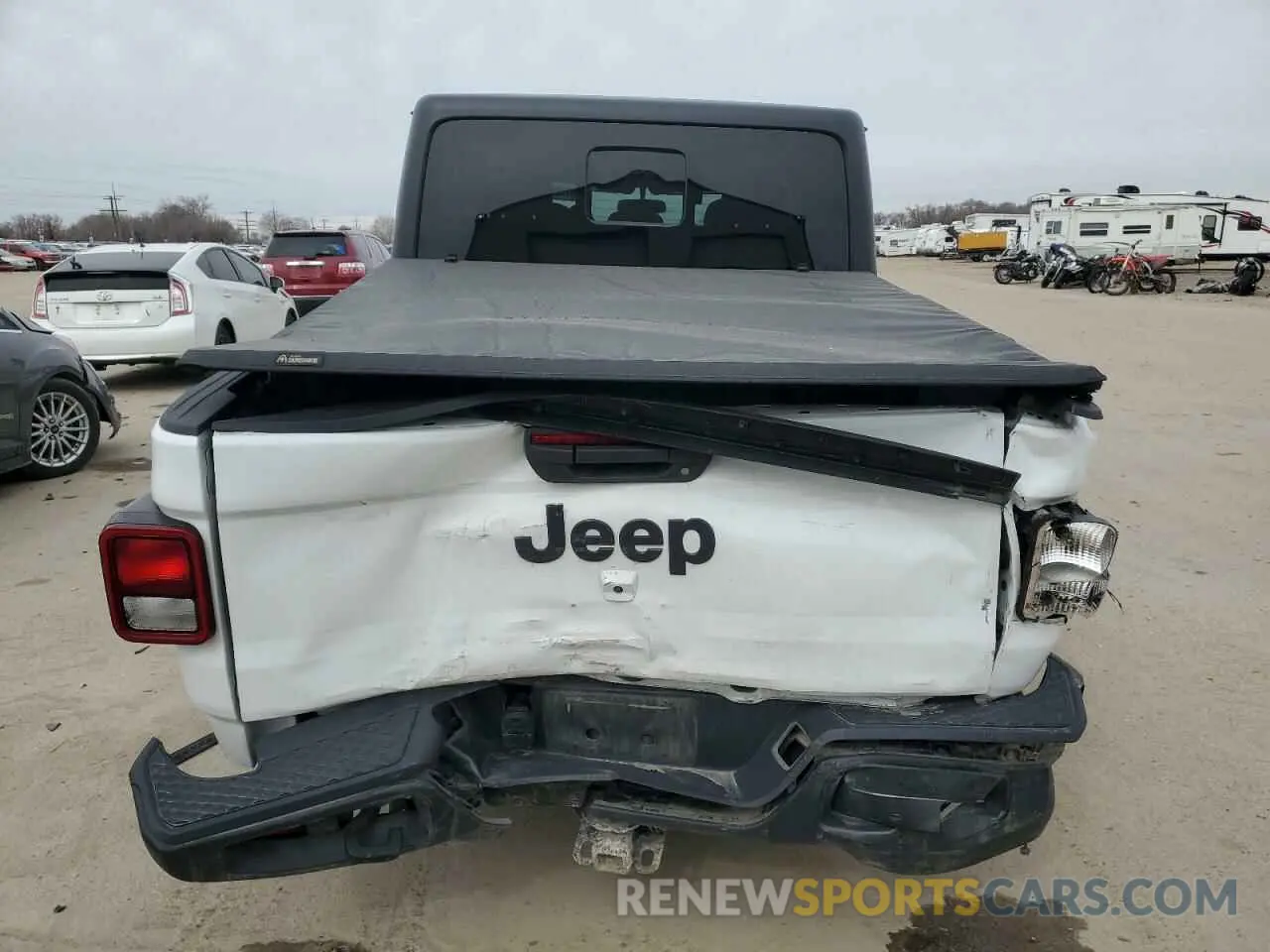 6 fotografías del automóvil dañado 1C6HJTAG8NL174800 JEEP GLADIATOR 2022