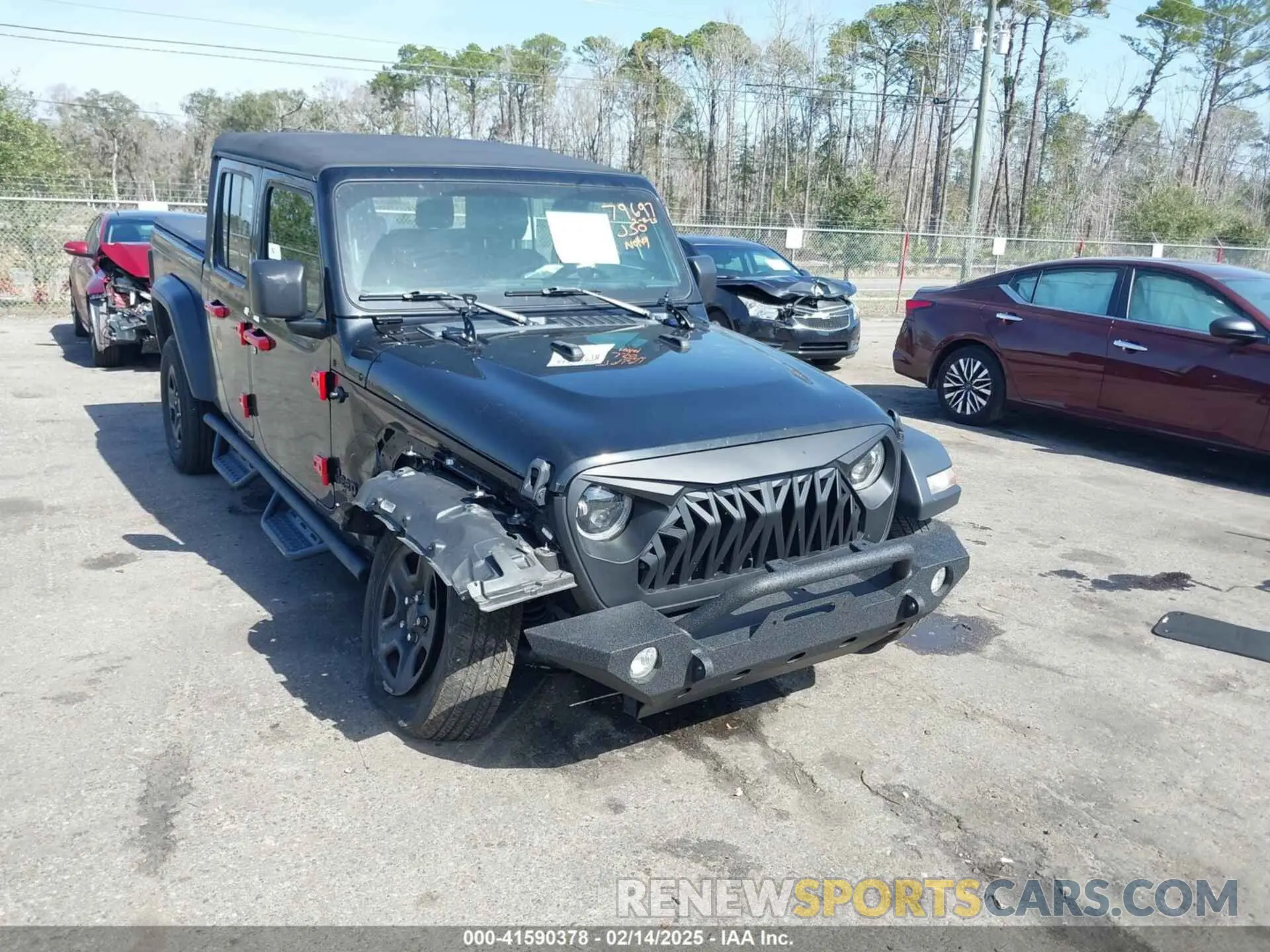 1 fotografías del automóvil dañado 1C6HJTAGXNL101704 JEEP GLADIATOR 2022