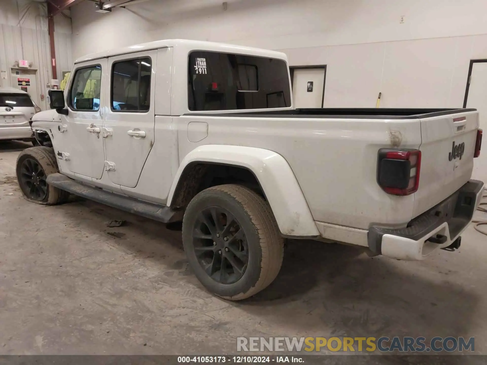 3 fotografías del automóvil dañado 1C6HJTFG0NL141489 JEEP GLADIATOR 2022