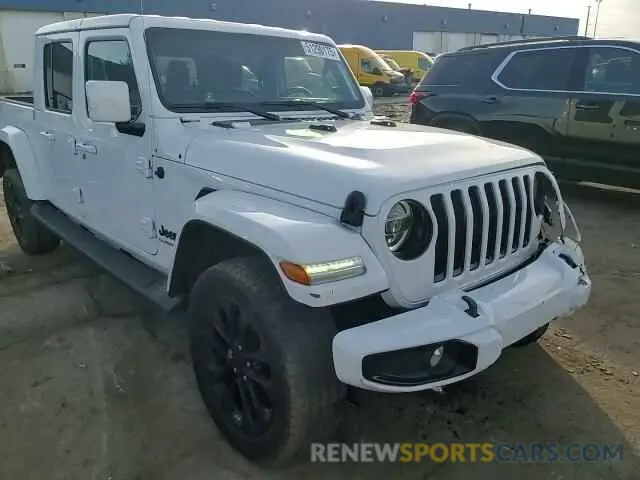 10 fotografías del automóvil dañado 1C6HJTFG4NL102310 JEEP GLADIATOR 2022