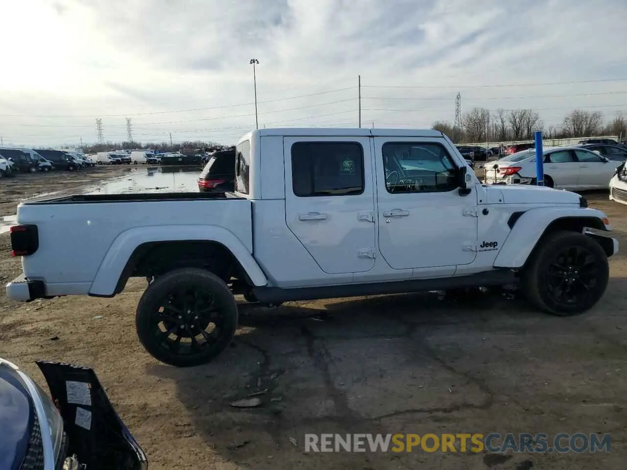 3 fotografías del automóvil dañado 1C6HJTFG4NL102310 JEEP GLADIATOR 2022