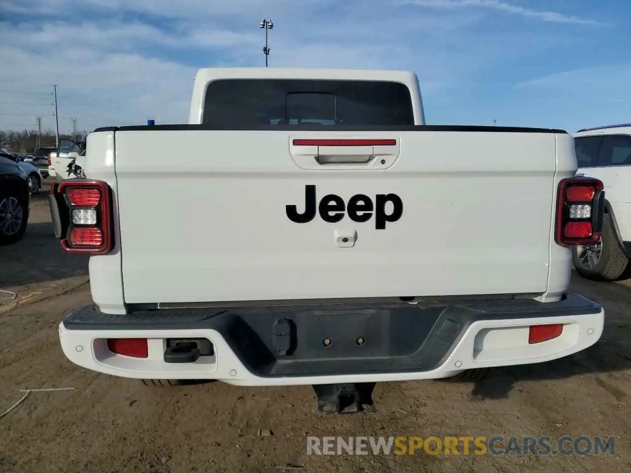 6 fotografías del automóvil dañado 1C6HJTFG4NL102310 JEEP GLADIATOR 2022