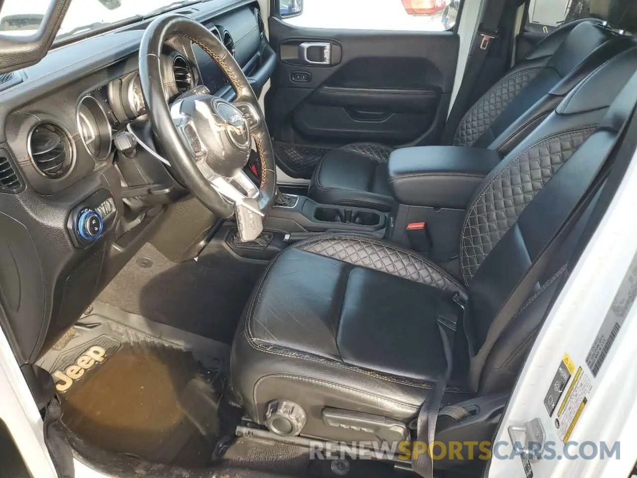 7 fotografías del automóvil dañado 1C6HJTFG4NL102310 JEEP GLADIATOR 2022