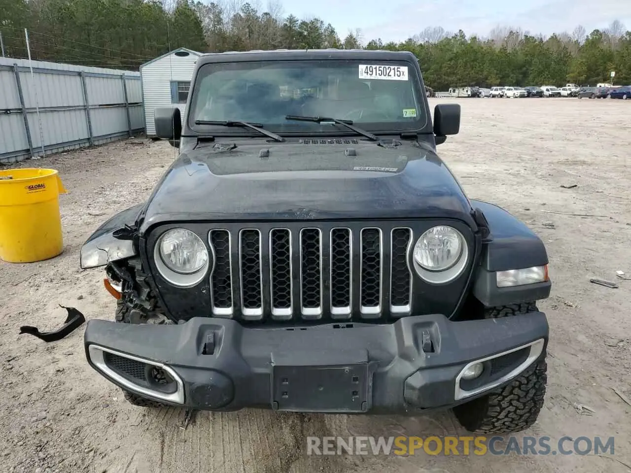 5 fotografías del automóvil dañado 1C6HJTFG4NL128874 JEEP GLADIATOR 2022