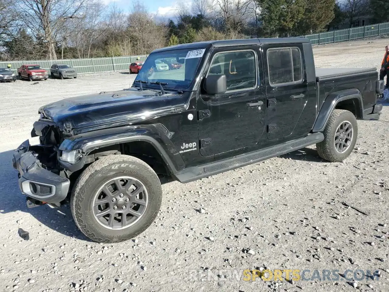 1 fotografías del automóvil dañado 1C6HJTFG9NL105056 JEEP GLADIATOR 2022