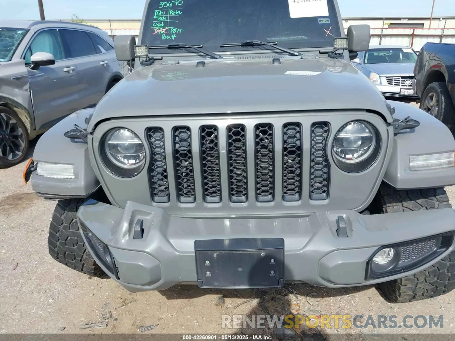 12 fotografías del automóvil dañado 1C6HJTFG9NL132354 JEEP GLADIATOR 2022