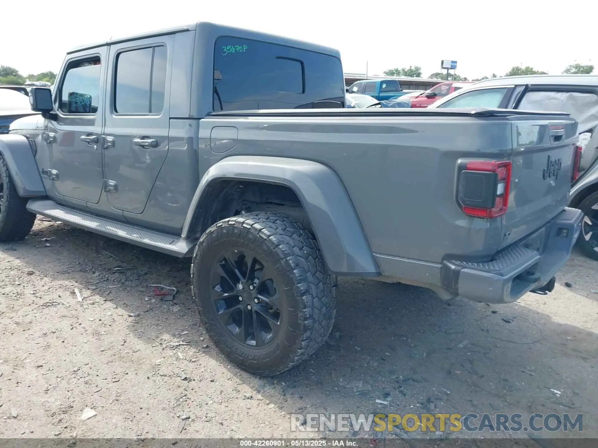 3 fotografías del automóvil dañado 1C6HJTFG9NL132354 JEEP GLADIATOR 2022