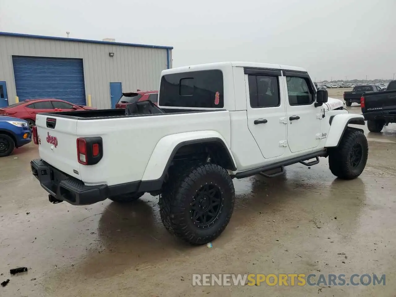 3 fotografías del automóvil dañado 1C6HJTFGXNL122464 JEEP GLADIATOR 2022