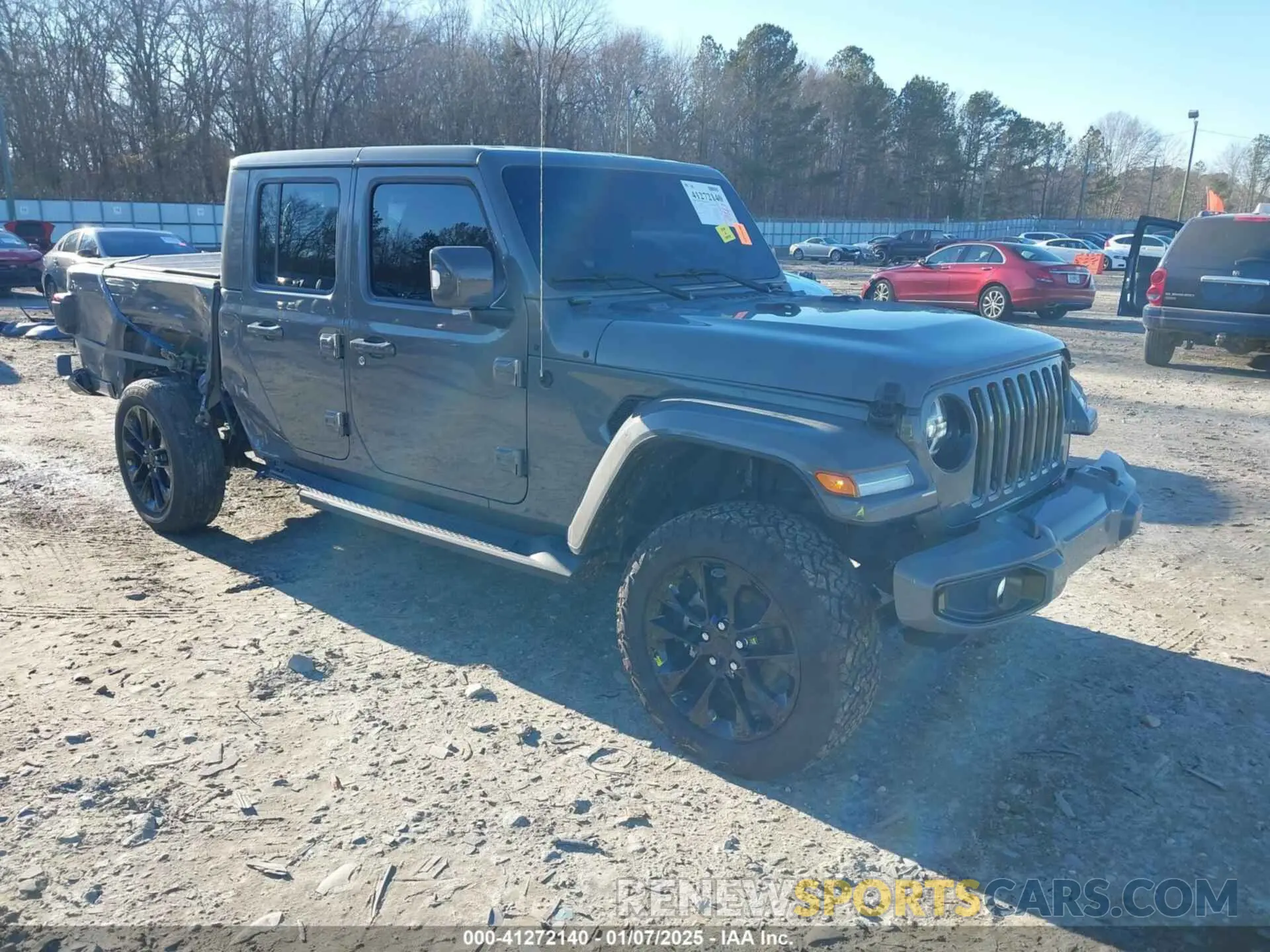1 fotografías del automóvil dañado 1C6HJTFGXNL124571 JEEP GLADIATOR 2022