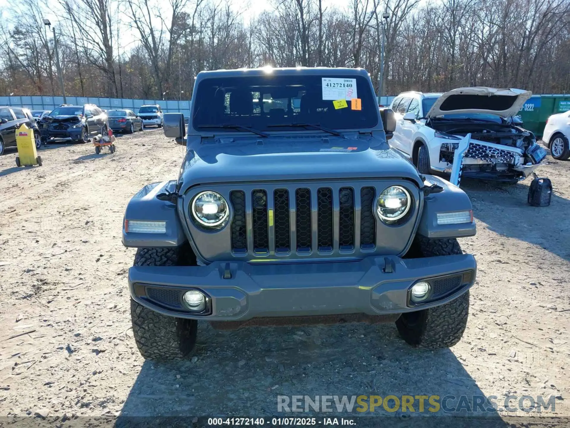 13 fotografías del automóvil dañado 1C6HJTFGXNL124571 JEEP GLADIATOR 2022