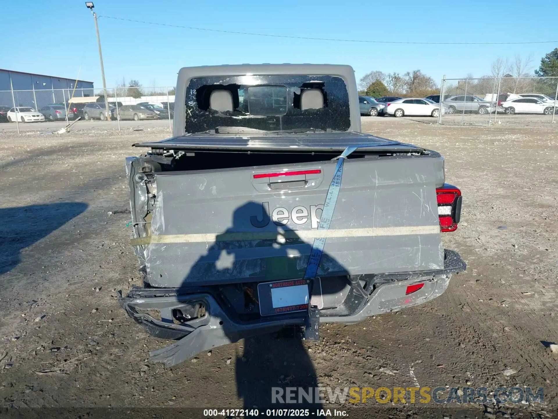 17 fotografías del automóvil dañado 1C6HJTFGXNL124571 JEEP GLADIATOR 2022