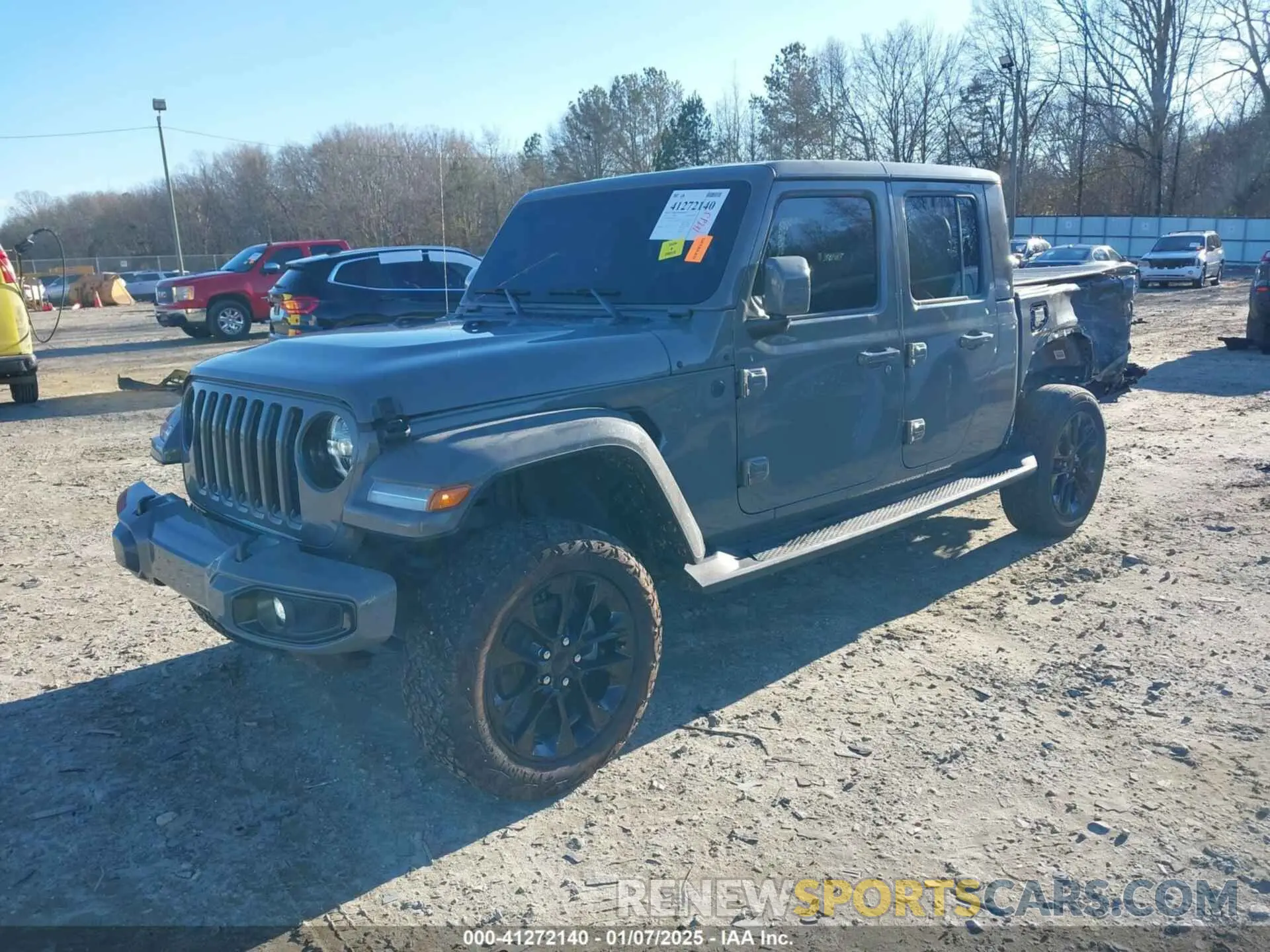 2 fotografías del automóvil dañado 1C6HJTFGXNL124571 JEEP GLADIATOR 2022