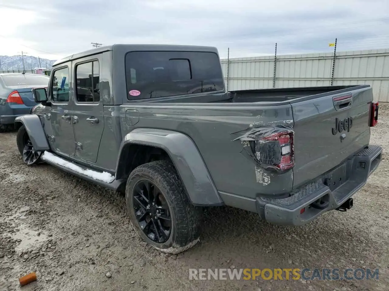 2 fotografías del automóvil dañado 1C6HJTFGXNL178677 JEEP GLADIATOR 2022