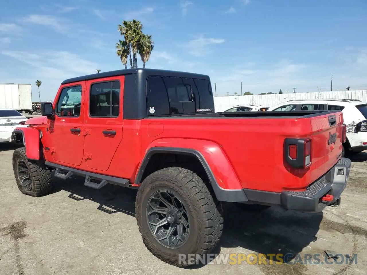 2 fotografías del automóvil dañado 1C6JJTAG0NL116035 JEEP GLADIATOR 2022
