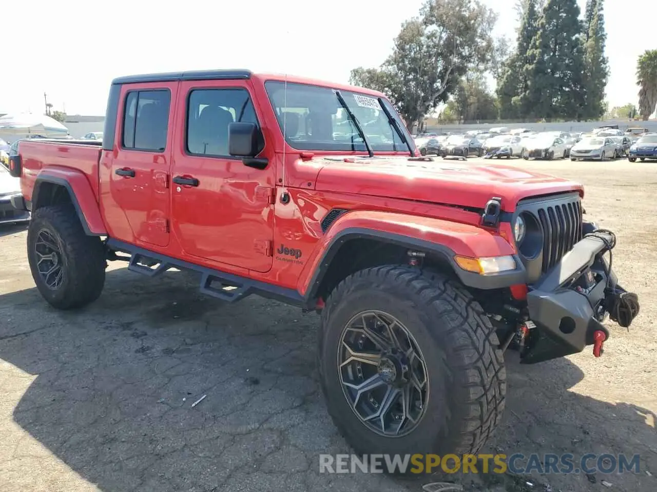 4 fotografías del automóvil dañado 1C6JJTAG0NL116035 JEEP GLADIATOR 2022