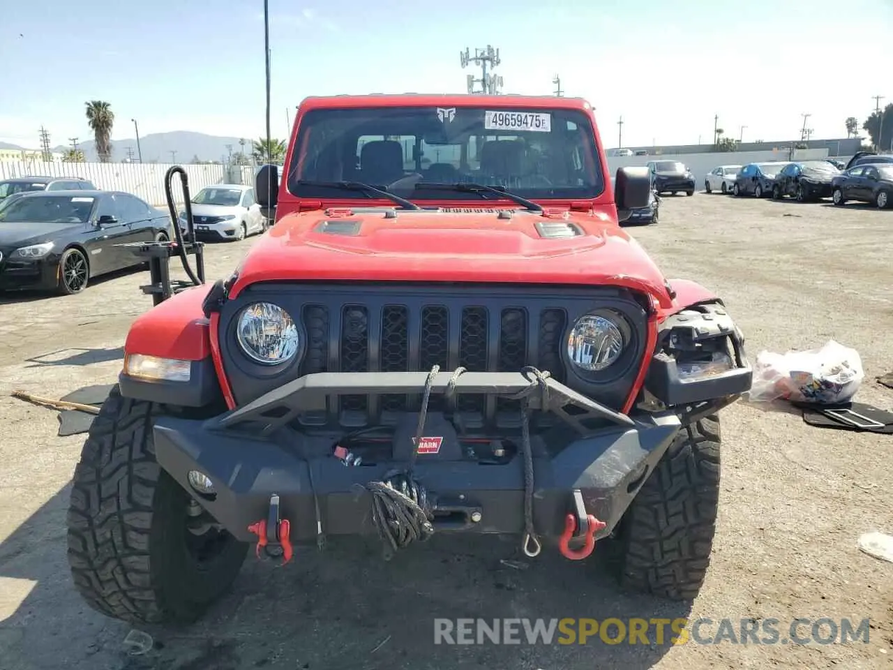 5 fotografías del automóvil dañado 1C6JJTAG0NL116035 JEEP GLADIATOR 2022
