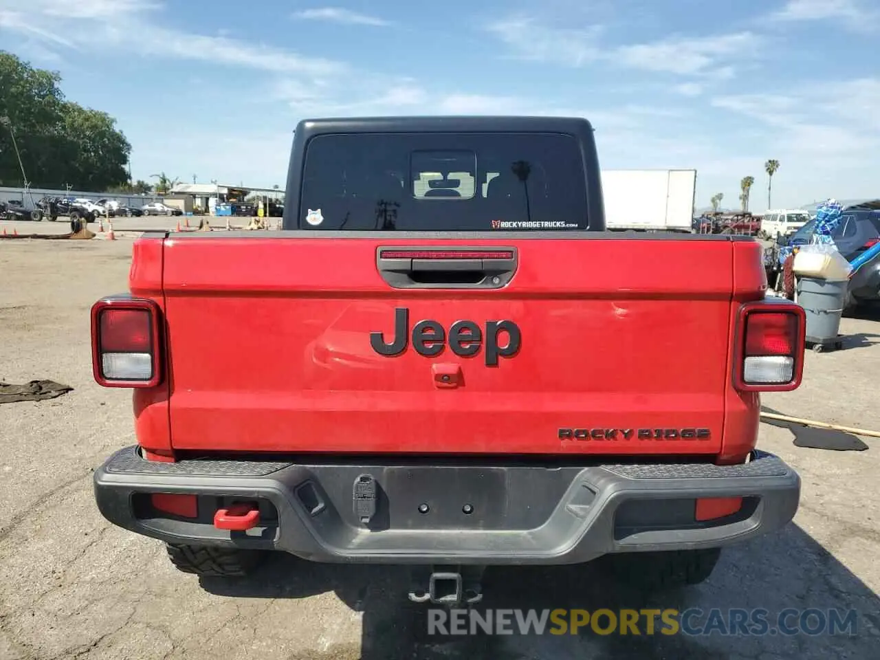 6 fotografías del automóvil dañado 1C6JJTAG0NL116035 JEEP GLADIATOR 2022
