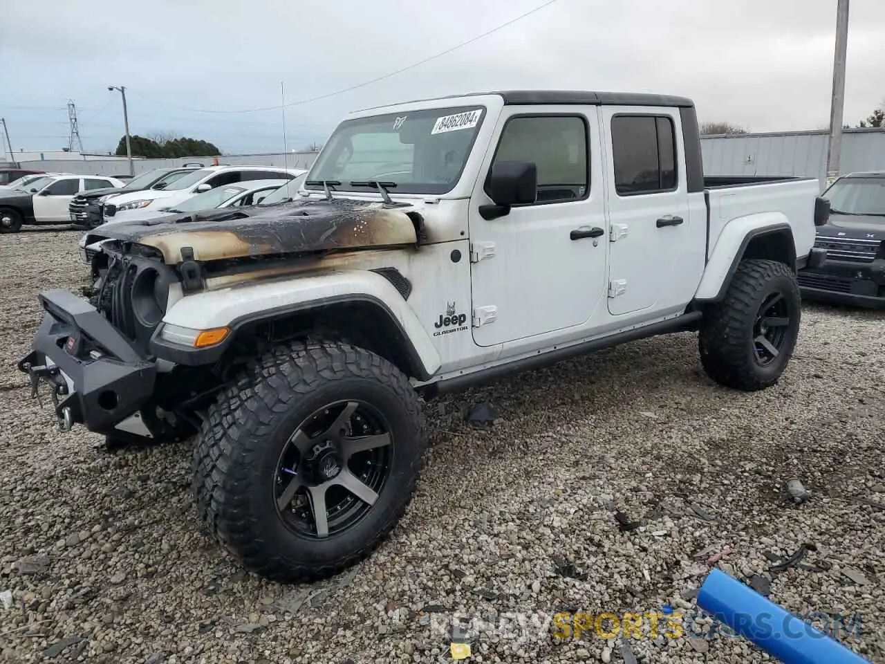 1 fotografías del automóvil dañado 1C6JJTAG1NL148203 JEEP GLADIATOR 2022