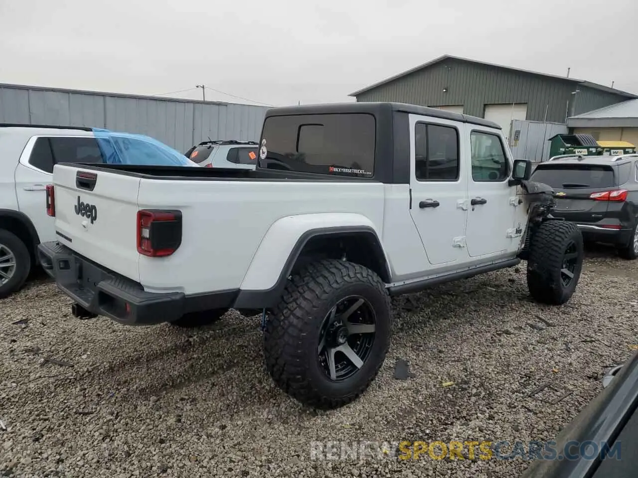 3 fotografías del automóvil dañado 1C6JJTAG1NL148203 JEEP GLADIATOR 2022