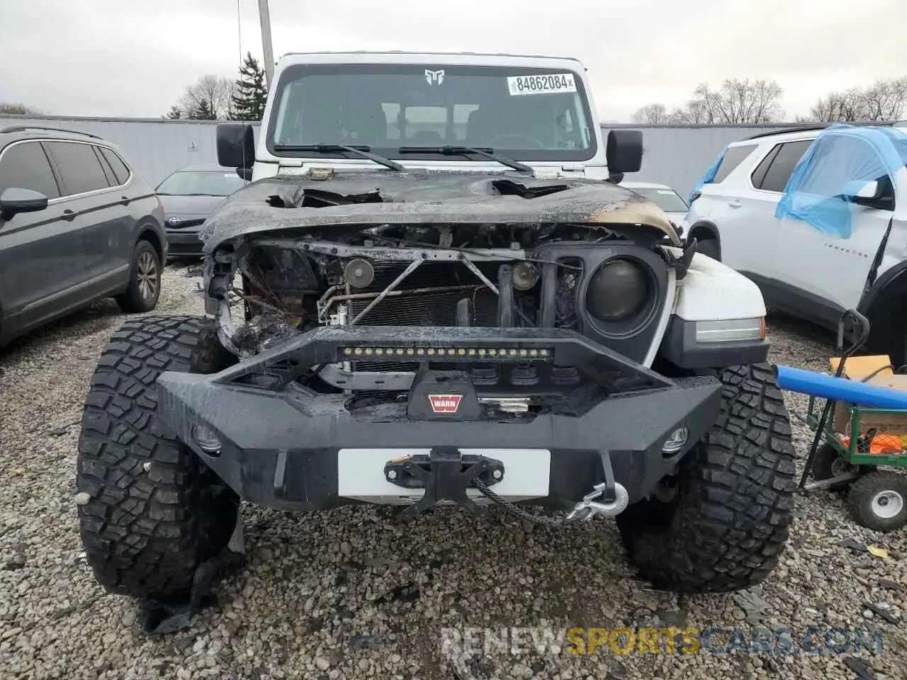 5 fotografías del automóvil dañado 1C6JJTAG1NL148203 JEEP GLADIATOR 2022