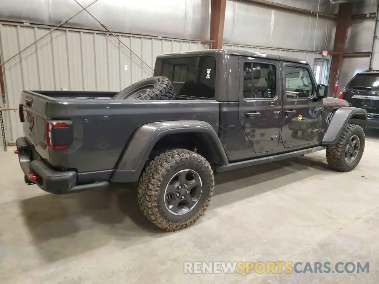 3 fotografías del automóvil dañado 1C6JJTBG0NL124456 JEEP GLADIATOR 2022