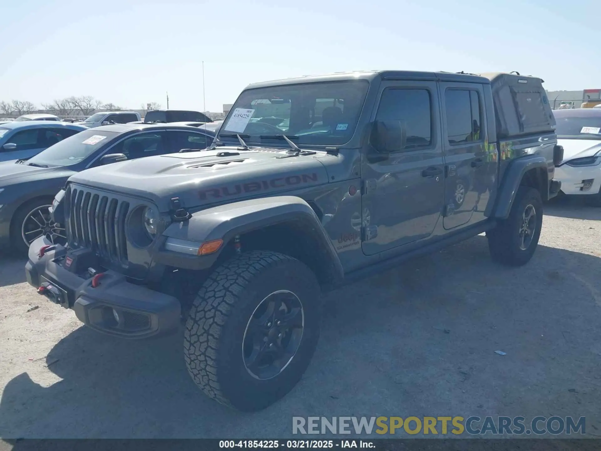 2 fotografías del automóvil dañado 1C6JJTBG2NL167034 JEEP GLADIATOR 2022