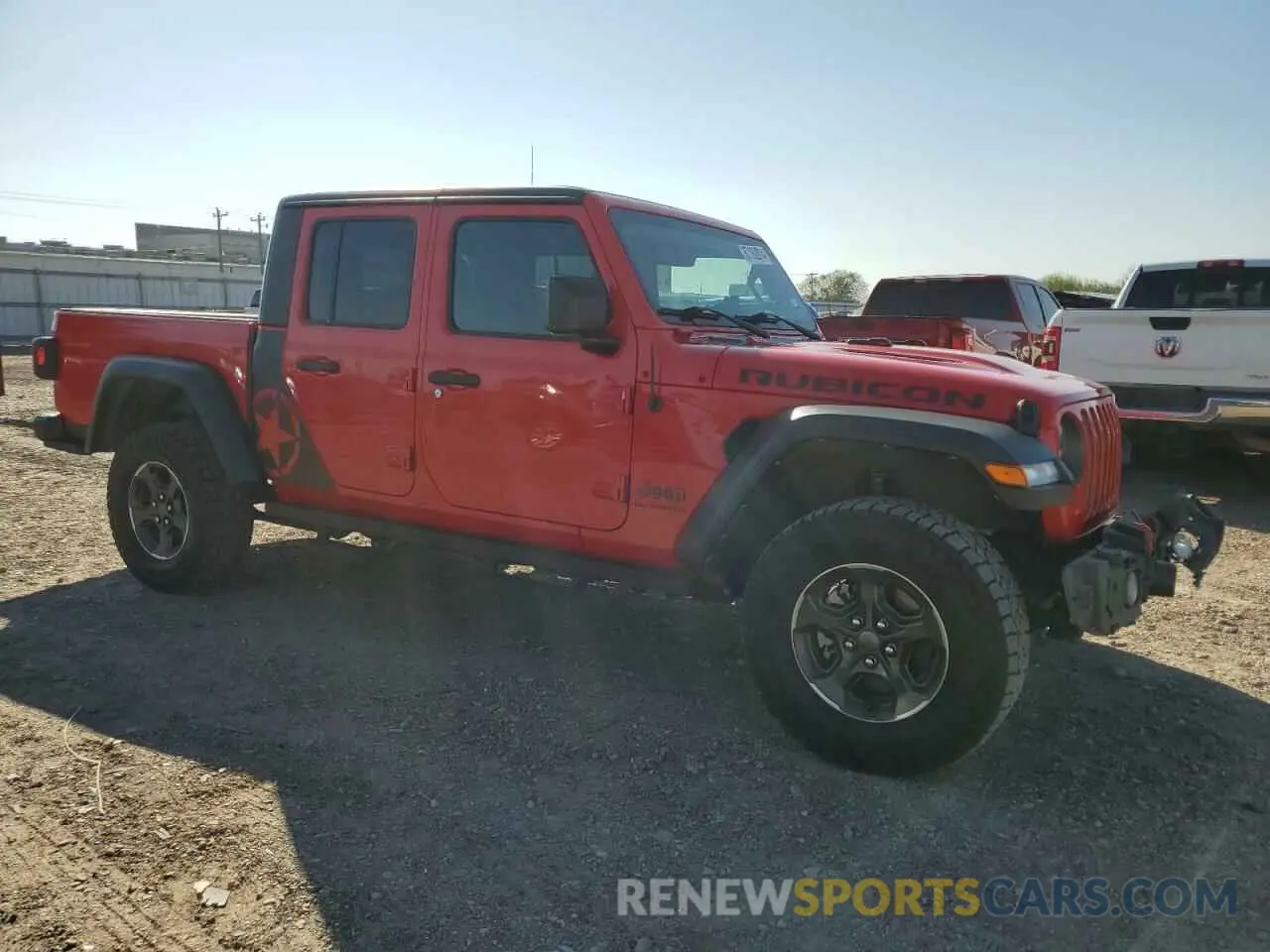 4 fotografías del automóvil dañado 1C6JJTBG8NL132398 JEEP GLADIATOR 2022