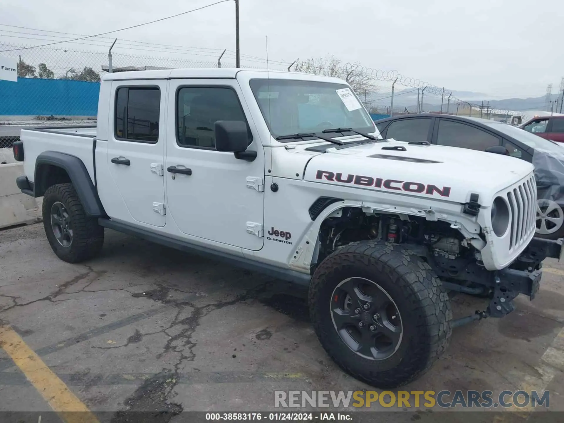 1 fotografías del automóvil dañado 1C6JJTBG9NL113990 JEEP GLADIATOR 2022