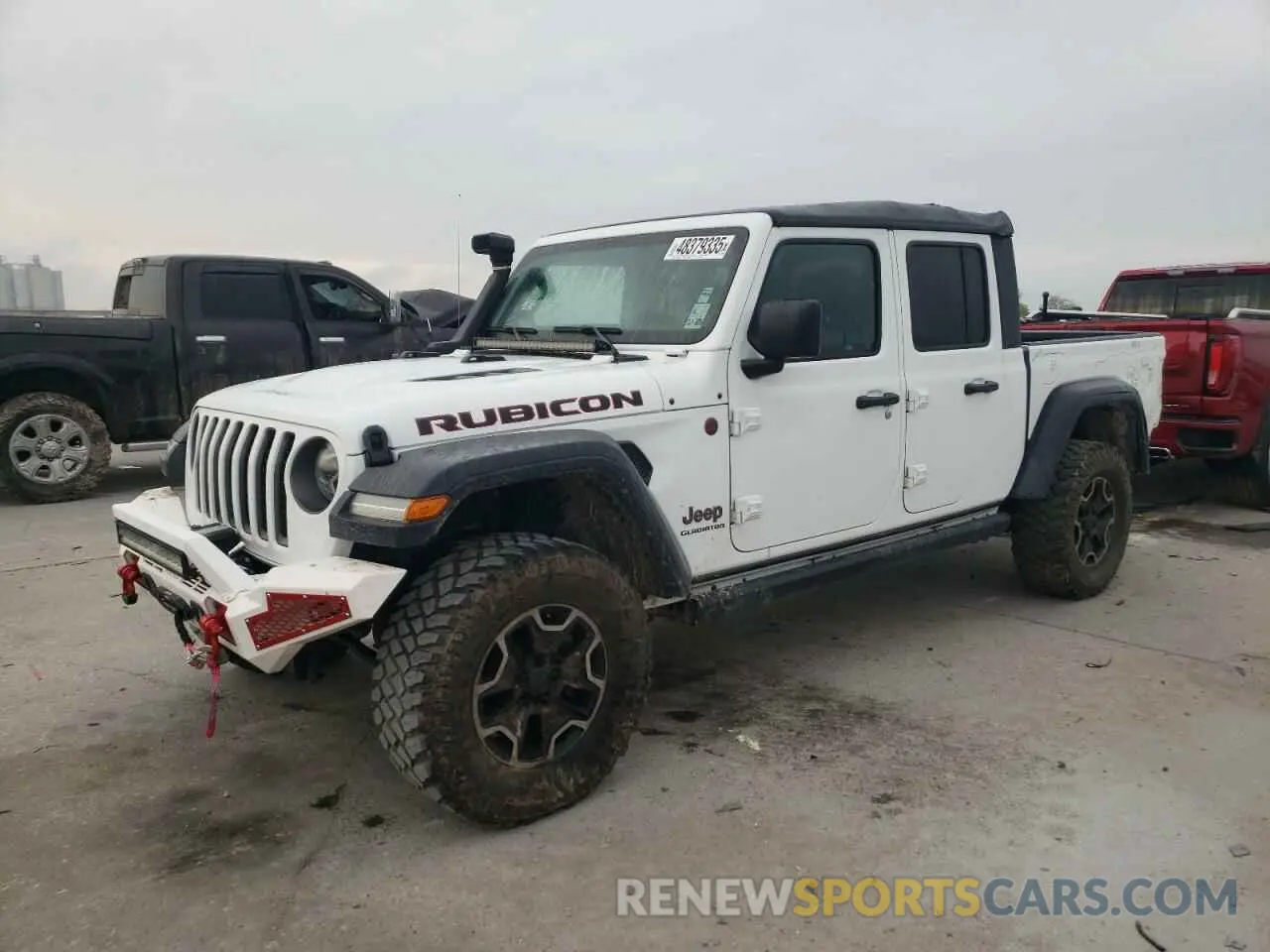 1 fotografías del automóvil dañado 1C6JJTBGXNL173793 JEEP GLADIATOR 2022