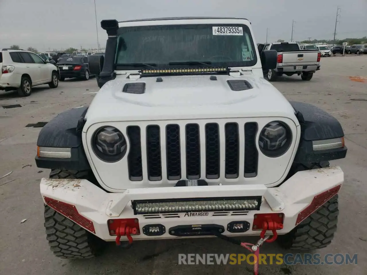 5 fotografías del automóvil dañado 1C6JJTBGXNL173793 JEEP GLADIATOR 2022