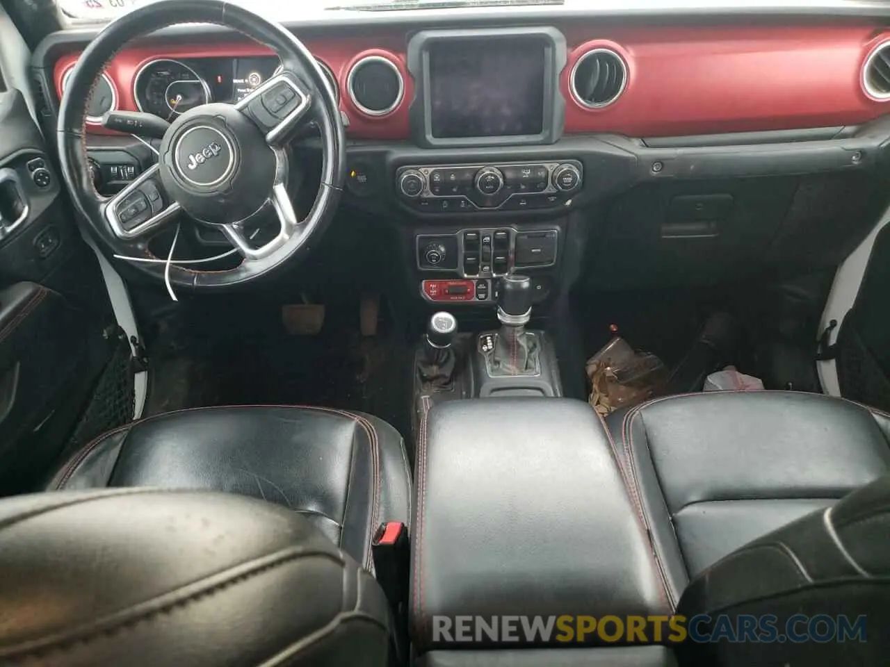 8 fotografías del automóvil dañado 1C6JJTBGXNL173793 JEEP GLADIATOR 2022