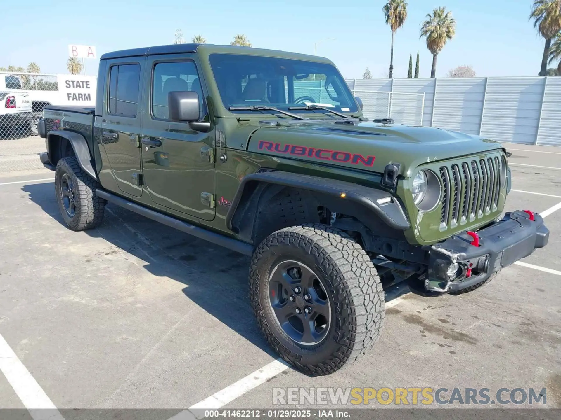 1 fotografías del automóvil dañado 1C6JJTBM3NL182454 JEEP GLADIATOR 2022