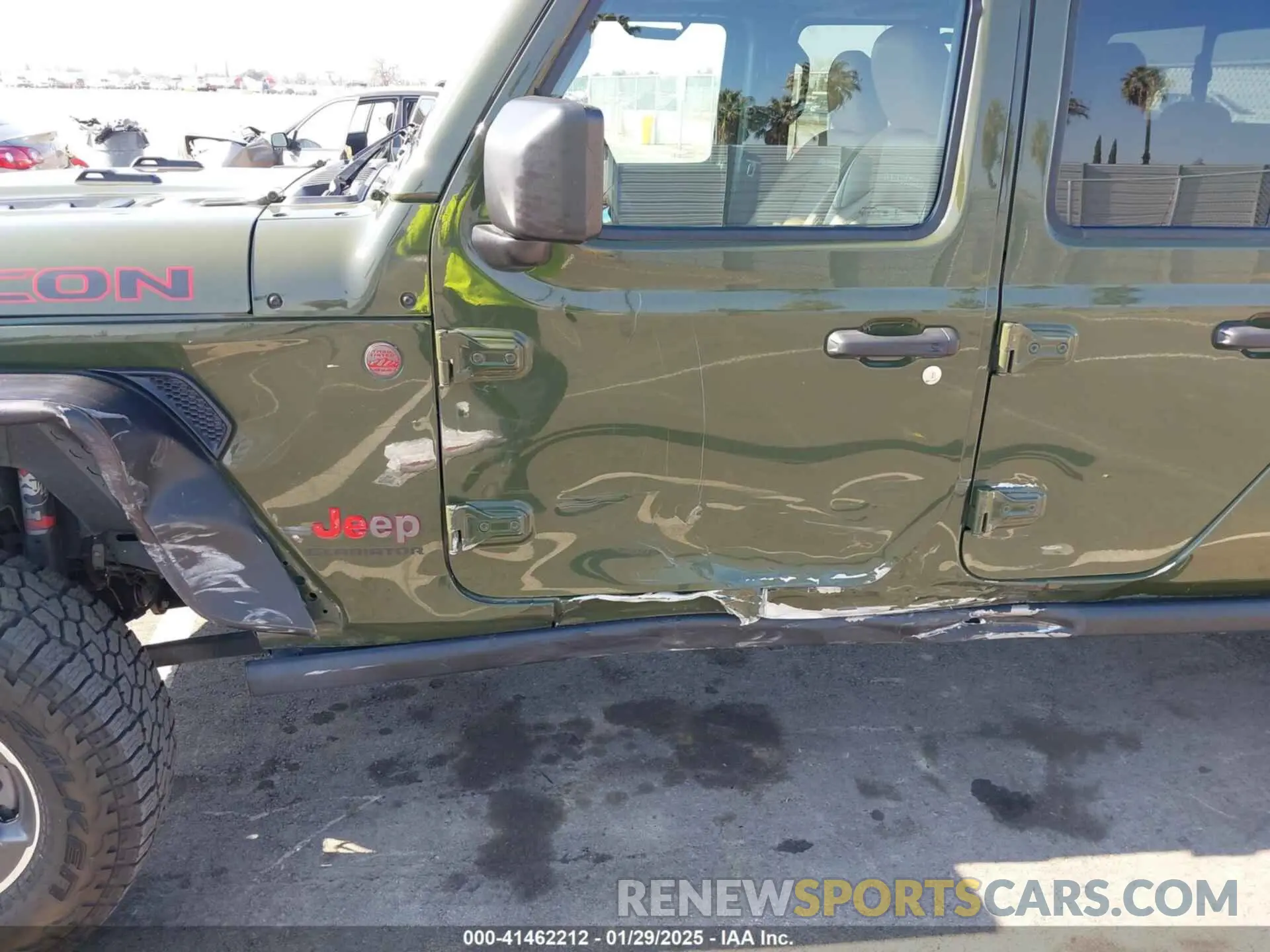 6 fotografías del automóvil dañado 1C6JJTBM3NL182454 JEEP GLADIATOR 2022