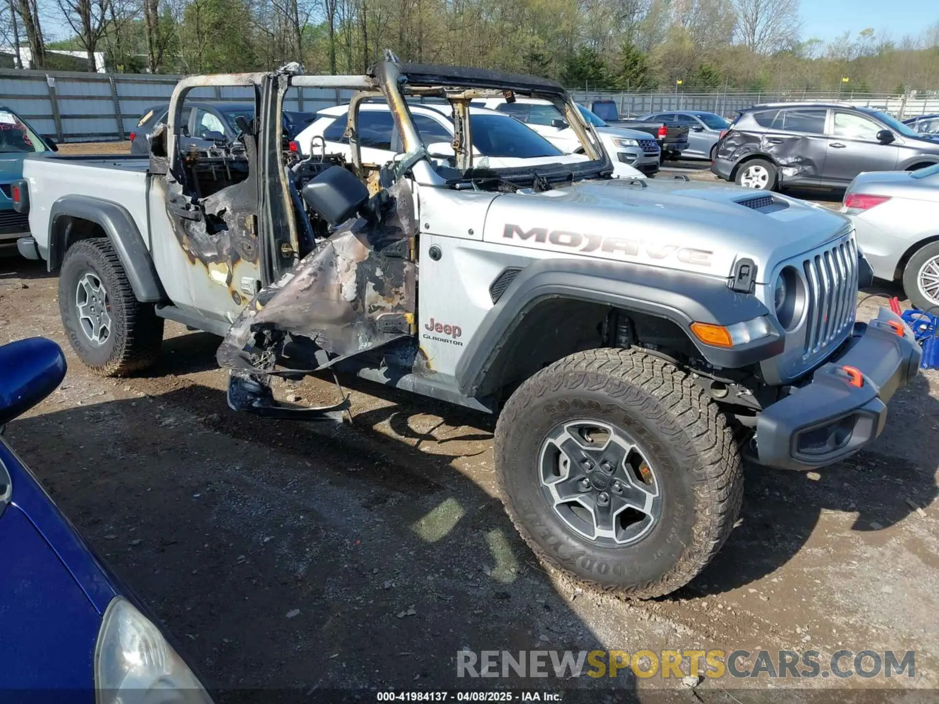 1 fotografías del automóvil dañado 1C6JJTEG0NL118085 JEEP GLADIATOR 2022