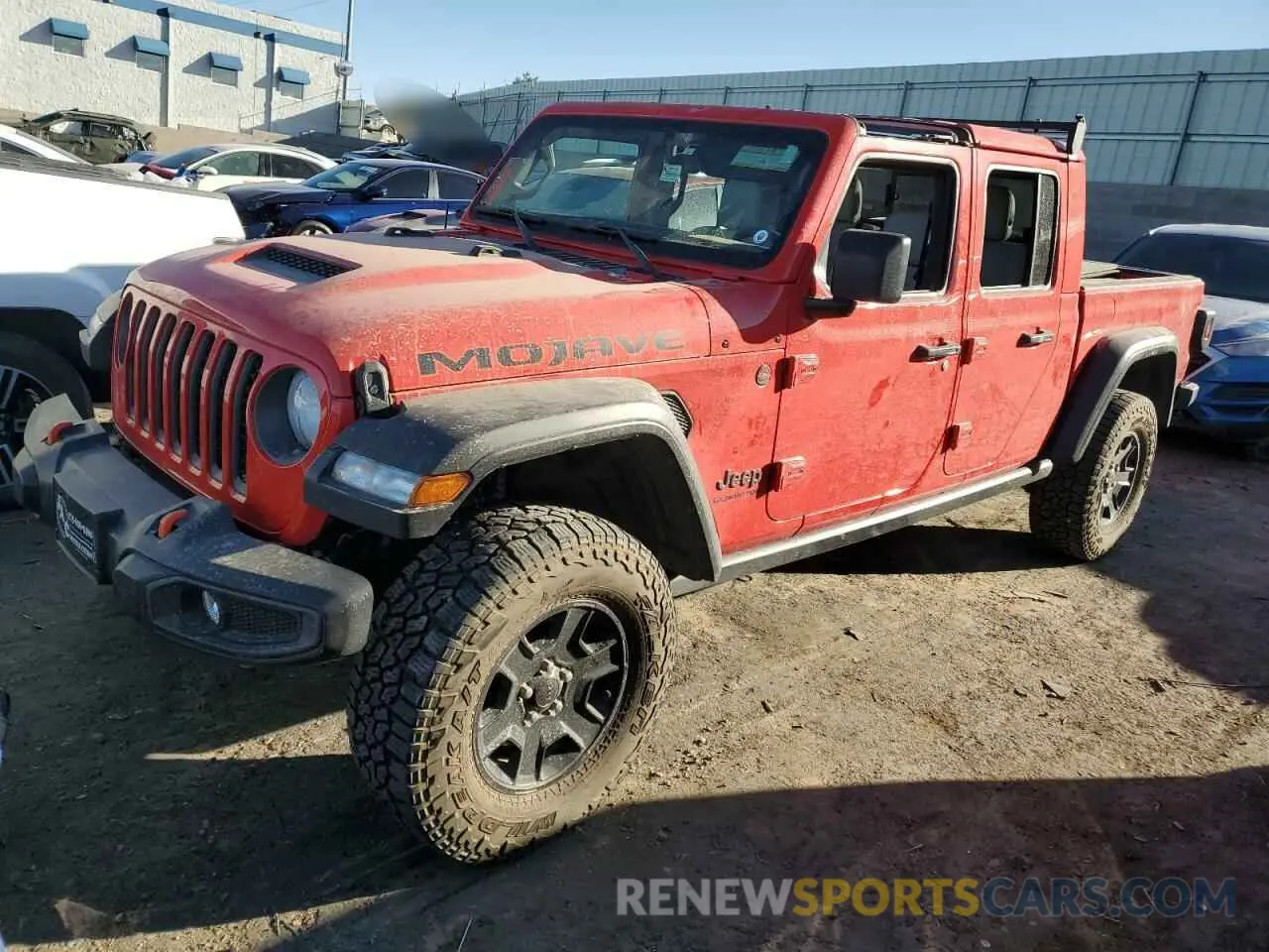 1 fotografías del automóvil dañado 1C6JJTEG3NL118209 JEEP GLADIATOR 2022