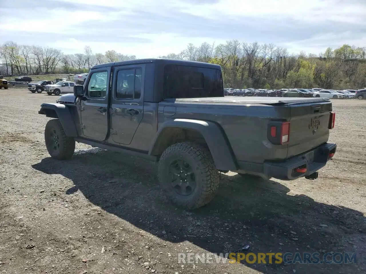 2 fotografías del automóvil dañado 1C6JJTEG4NL163076 JEEP GLADIATOR 2022