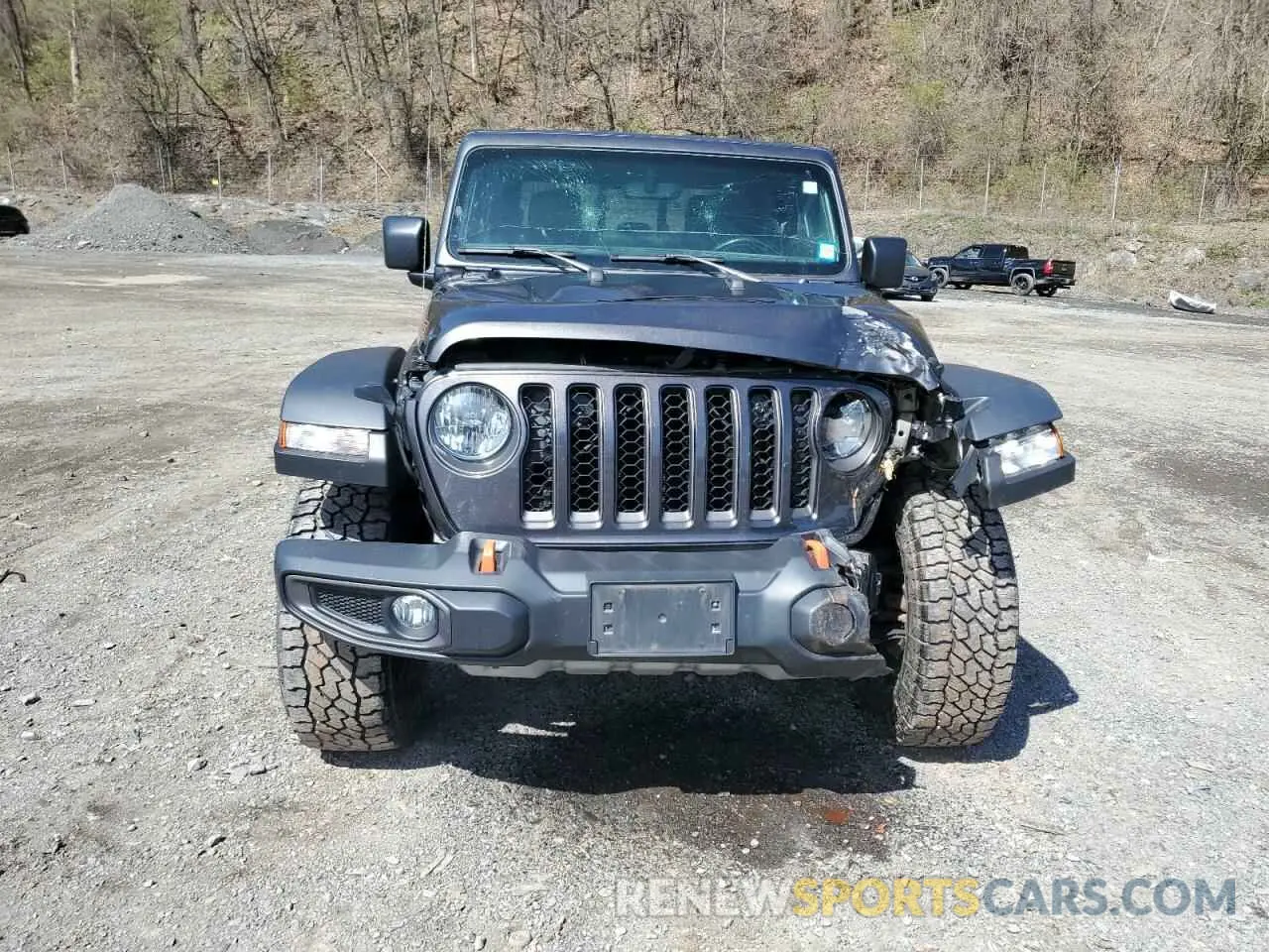 5 fotografías del automóvil dañado 1C6JJTEG4NL163076 JEEP GLADIATOR 2022