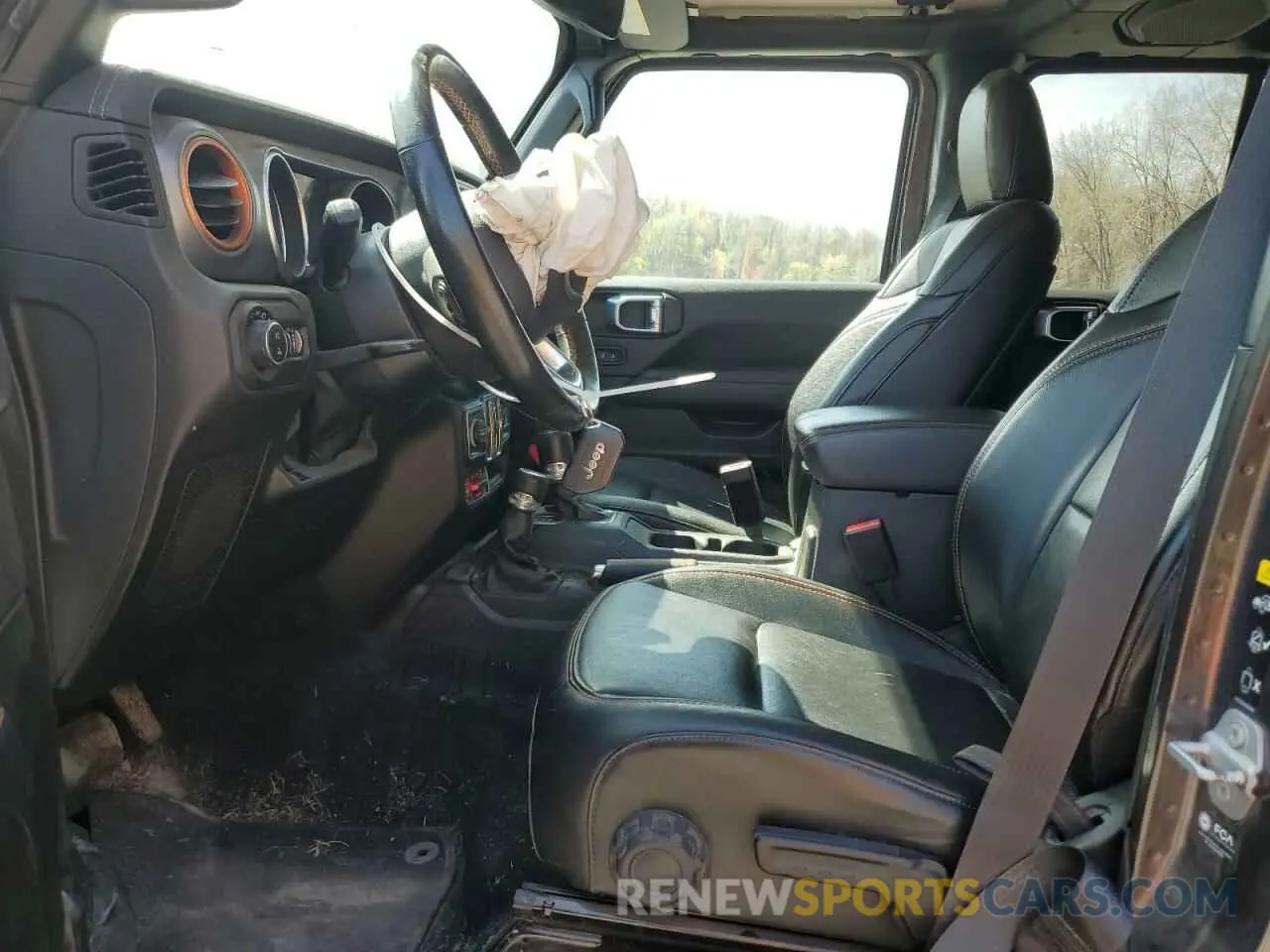 7 fotografías del automóvil dañado 1C6JJTEG4NL163076 JEEP GLADIATOR 2022