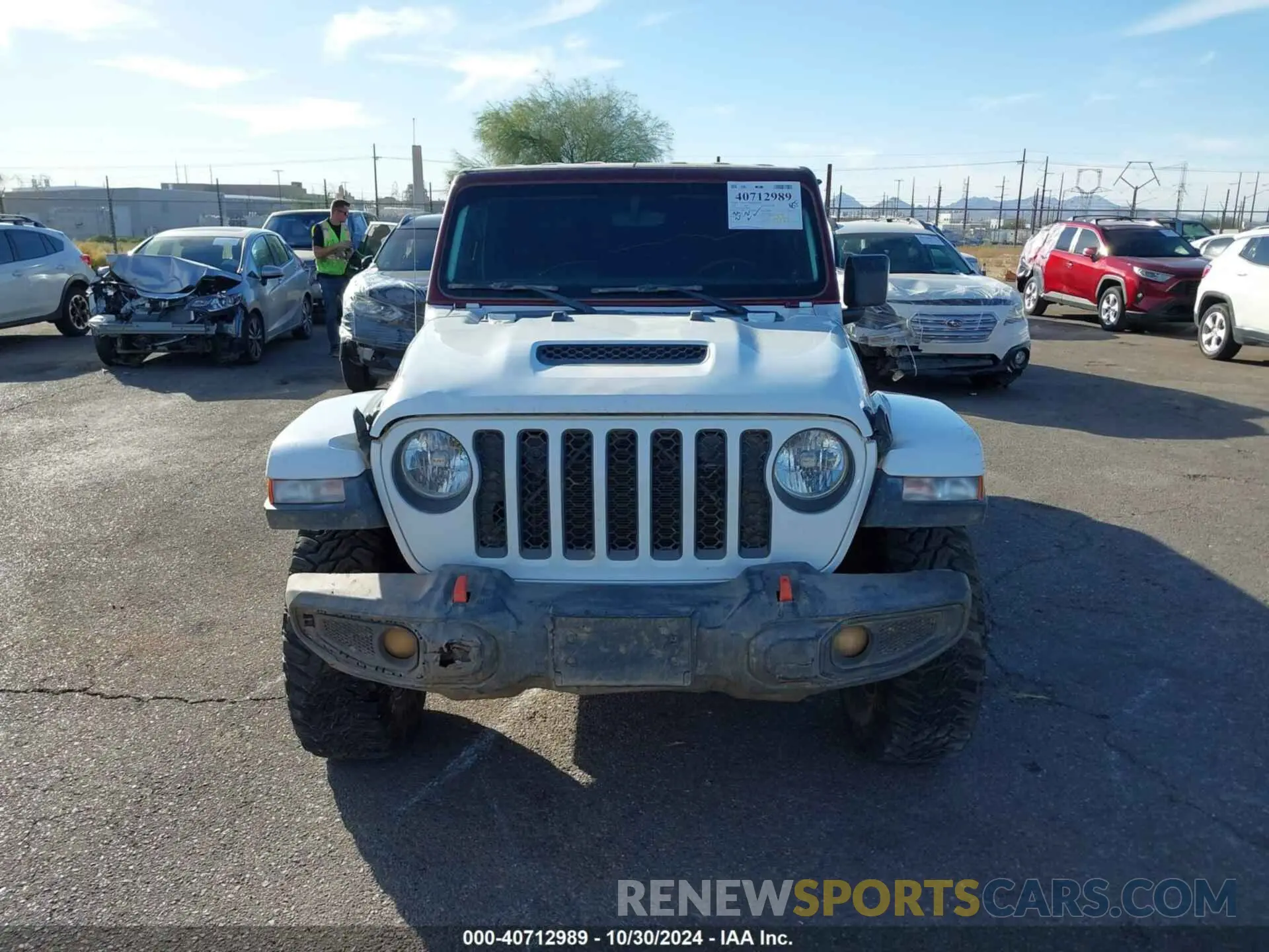 11 fotografías del automóvil dañado 1C6JJTEG6NL100383 JEEP GLADIATOR 2022