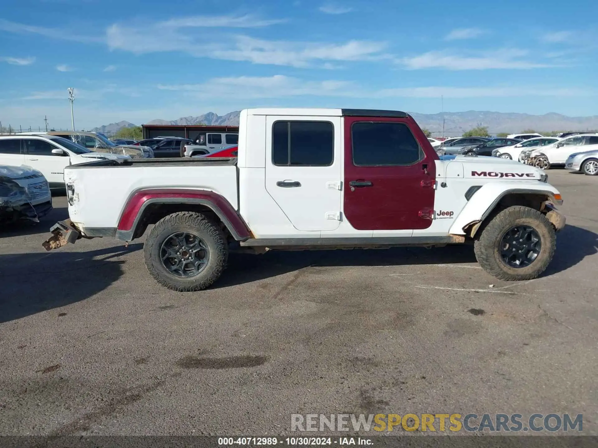 12 fotografías del automóvil dañado 1C6JJTEG6NL100383 JEEP GLADIATOR 2022