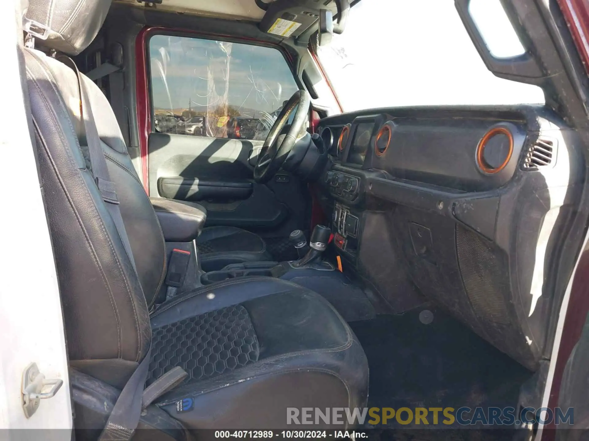 5 fotografías del automóvil dañado 1C6JJTEG6NL100383 JEEP GLADIATOR 2022