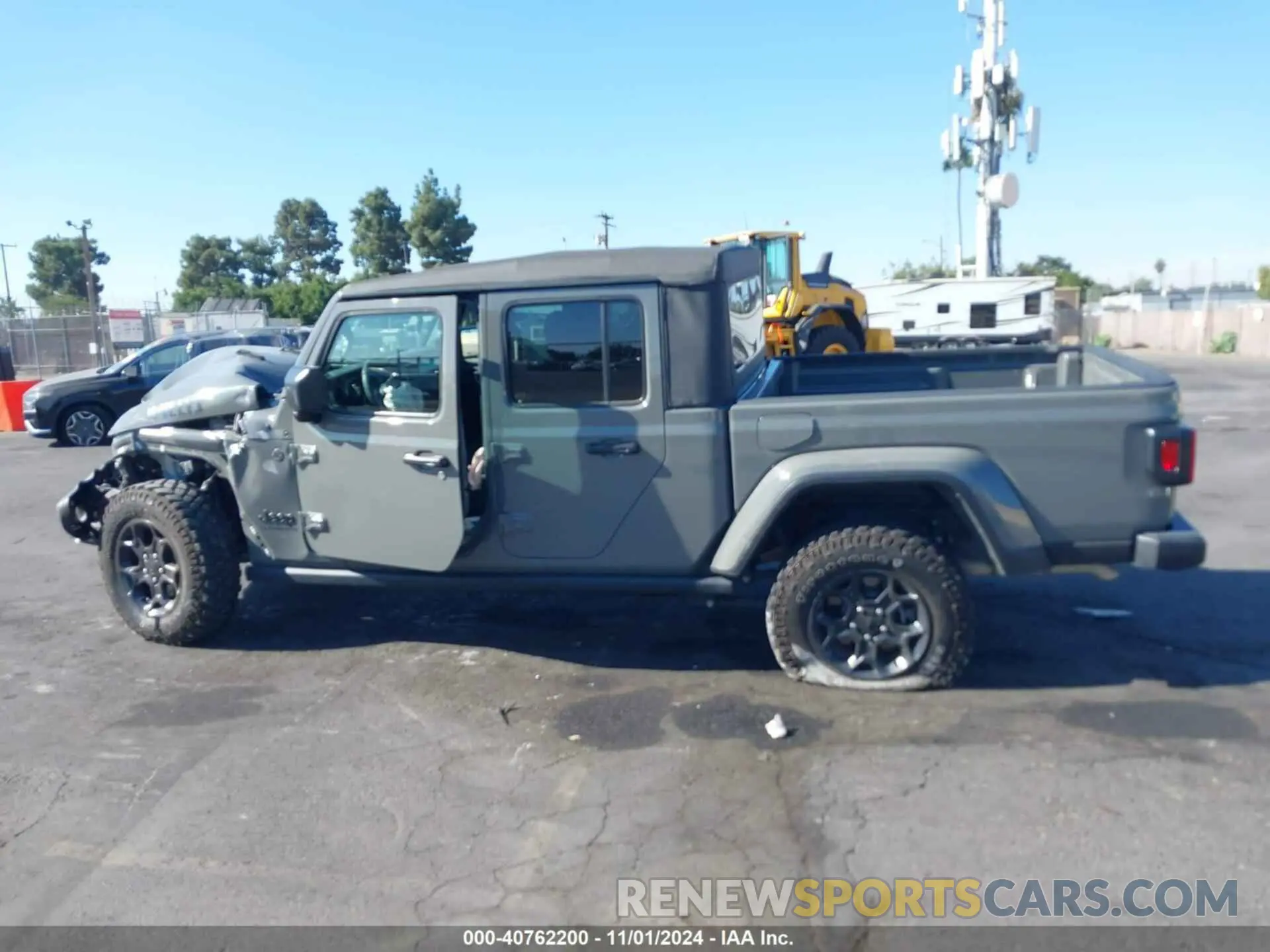 14 fotografías del automóvil dañado 1C6HJTAG0PL561098 JEEP GLADIATOR 2023