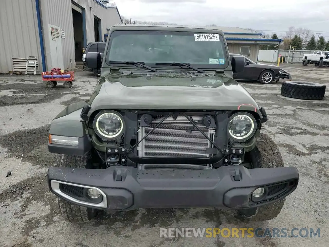 5 fotografías del automóvil dañado 1C6HJTAG0PL590097 JEEP GLADIATOR 2023