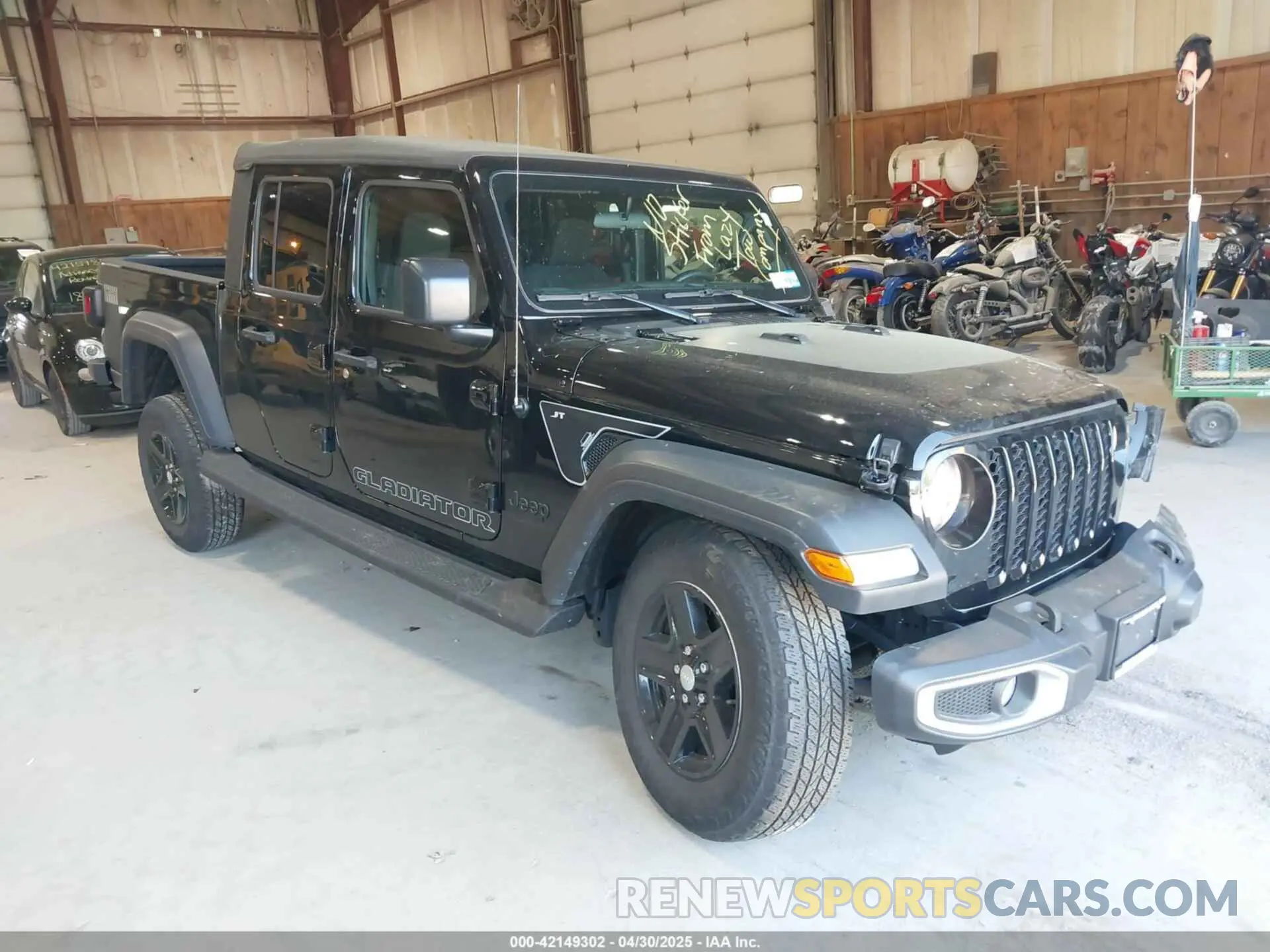 1 fotografías del automóvil dañado 1C6HJTAG1PL500942 JEEP GLADIATOR 2023