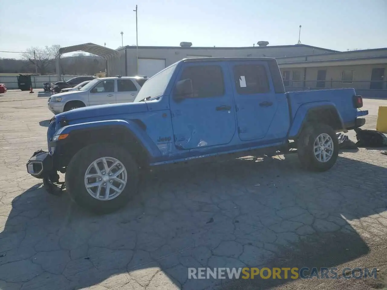 1 fotografías del automóvil dañado 1C6HJTAG1PL554287 JEEP GLADIATOR 2023