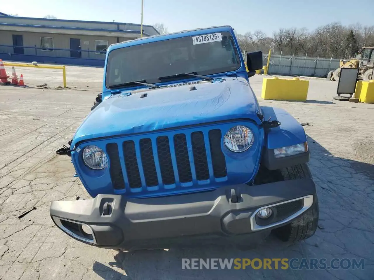 5 fotografías del automóvil dañado 1C6HJTAG1PL554287 JEEP GLADIATOR 2023