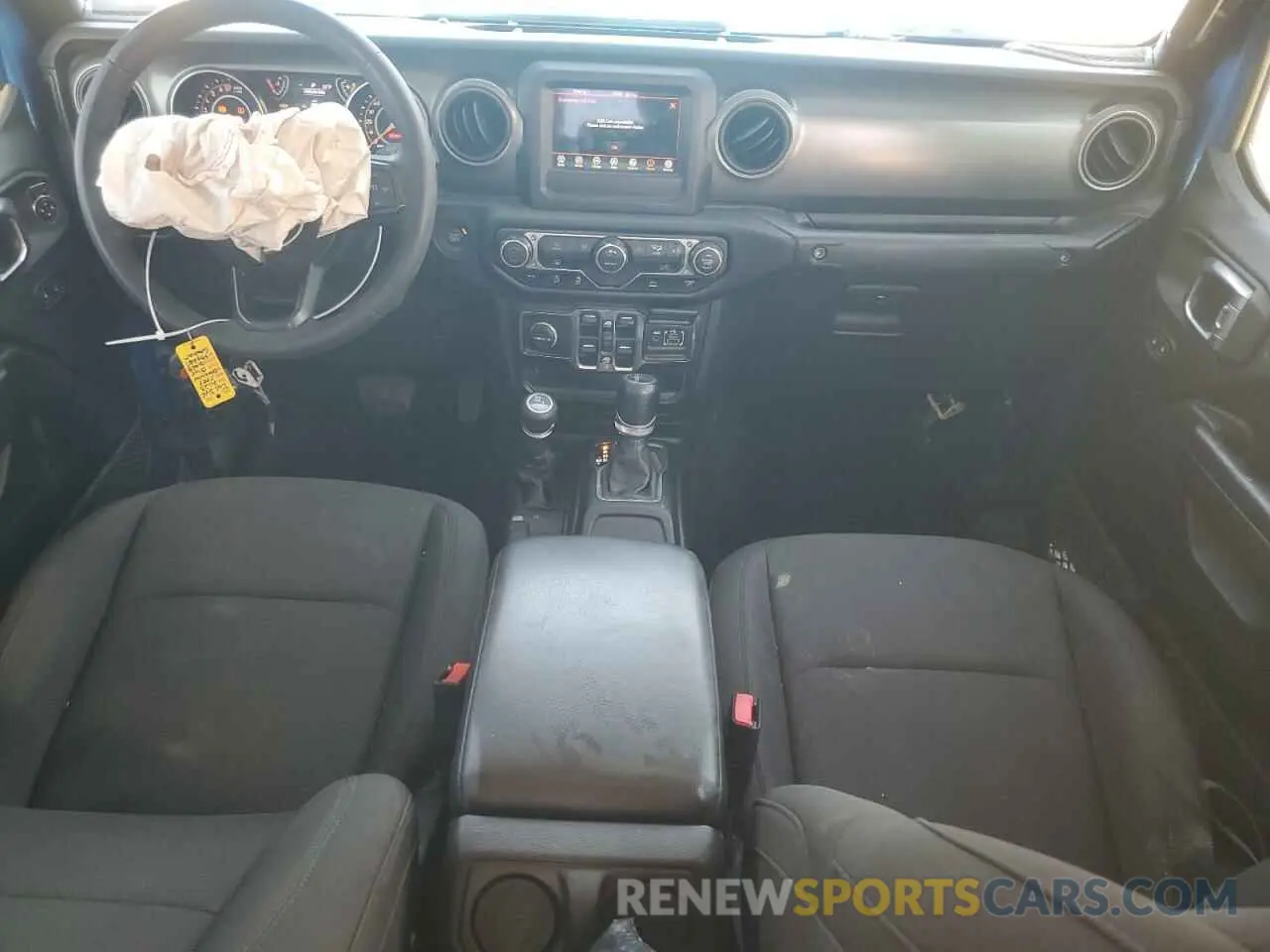 8 fotografías del automóvil dañado 1C6HJTAG1PL554287 JEEP GLADIATOR 2023