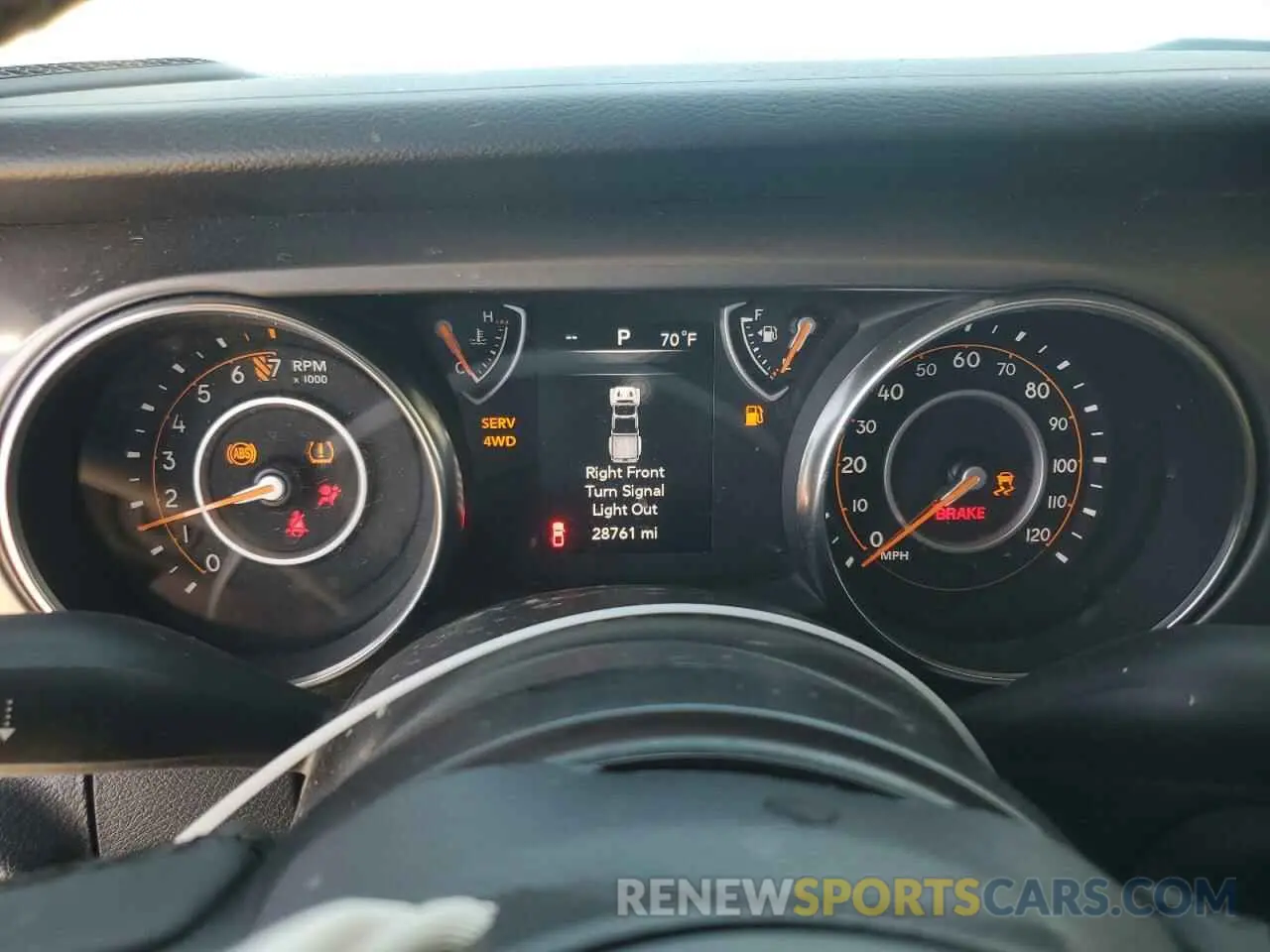 9 fotografías del automóvil dañado 1C6HJTAG1PL554287 JEEP GLADIATOR 2023