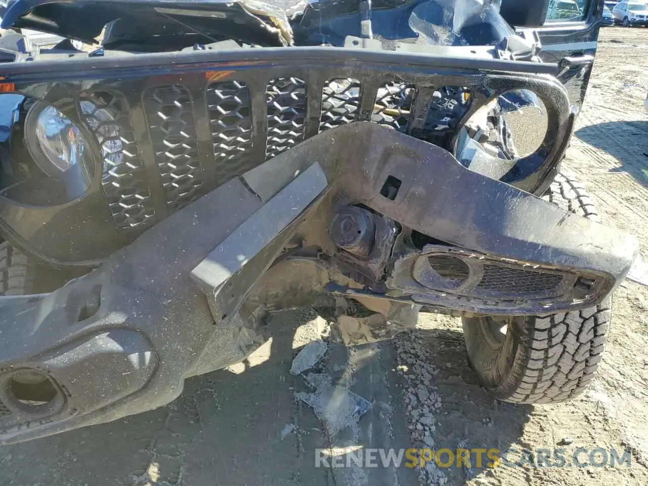14 fotografías del automóvil dañado 1C6HJTAG1PL560543 JEEP GLADIATOR 2023